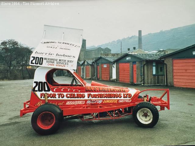 Self built car with Barrie Foster.