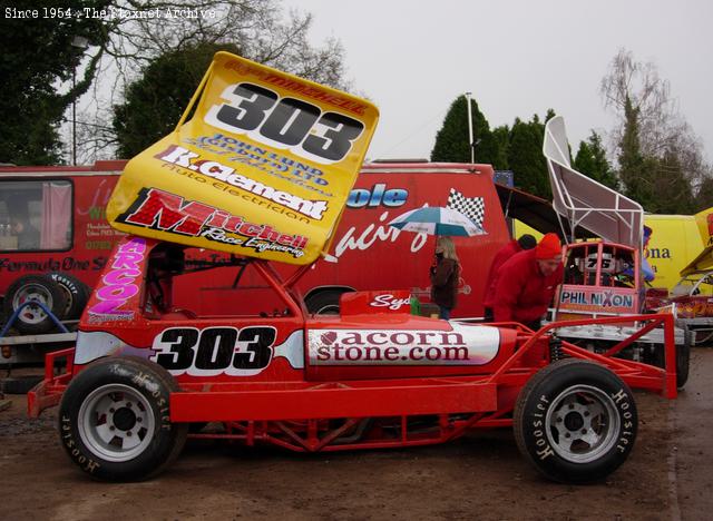 Coventry, April 2008. The John Lund 2000/2002 World Final winning car. (CGH photo)