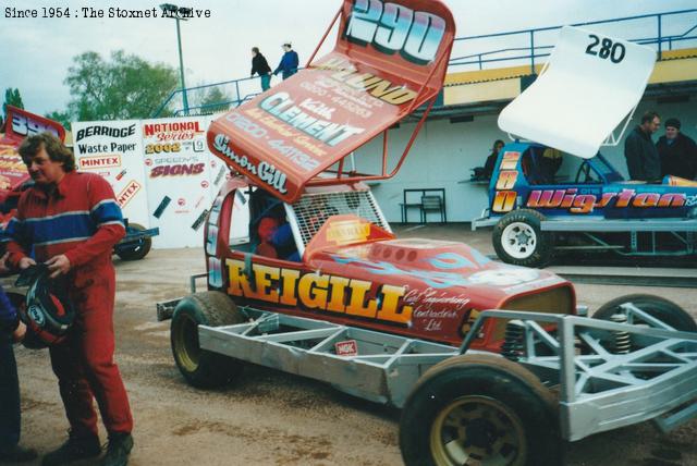 Coventry 2000. The former John Lund 1996/1997 World Final winning car. (Chris Wiseman photo)