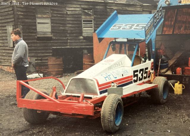 Aycliffe, November 1988 (Andy Johnson photo)